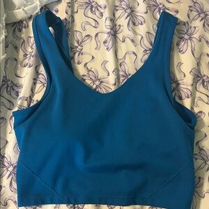 Blue Women's Sports Bra